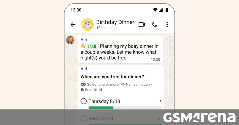 WhatsApp introduces new features for group chats, including the @all tag