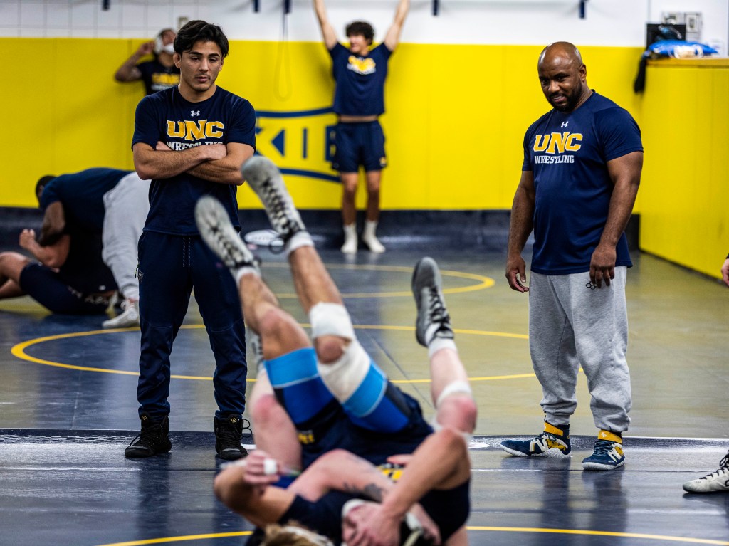 Greeley’s Andrew Alirez remains with UNC Bears wrestling as a volunteer coach
