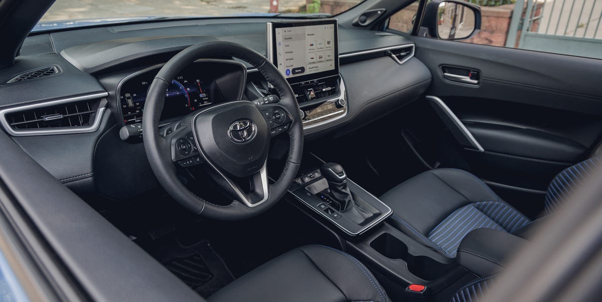 View Interior Photos of the 2026 Toyota Corolla Cross Hybrid