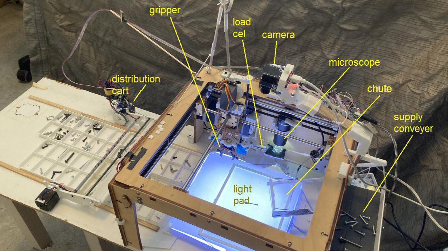 Robotic Screw and Bolt Sorter Seeks a New Challenge