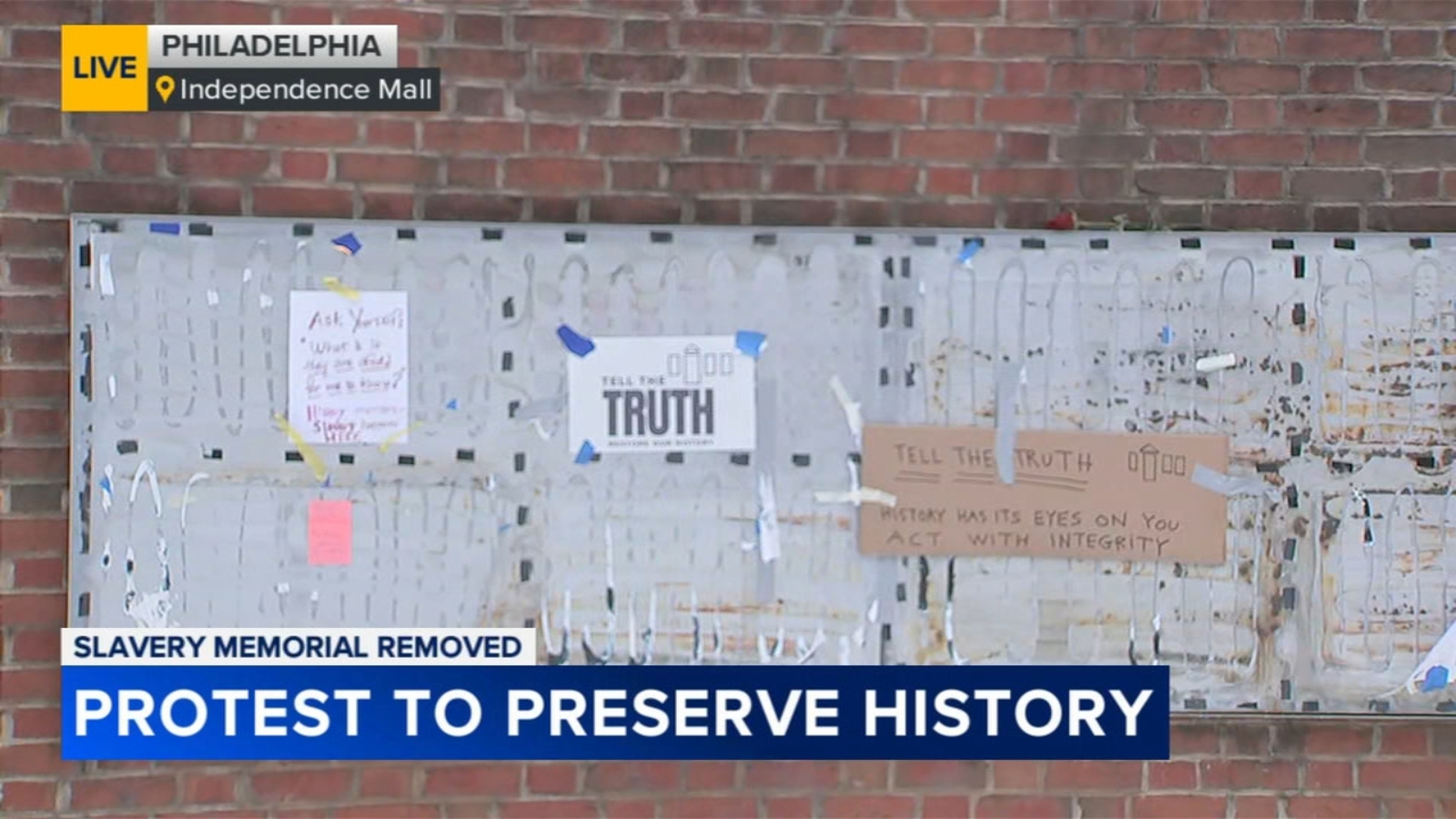 Group launches 30‑day campaign to restore slavery exhibit at President's House