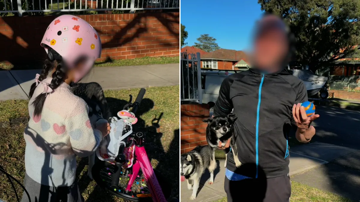Family’s shock after off-leash dog confrontation ends in alleged racist tirade in Sydney’s Croydon Park