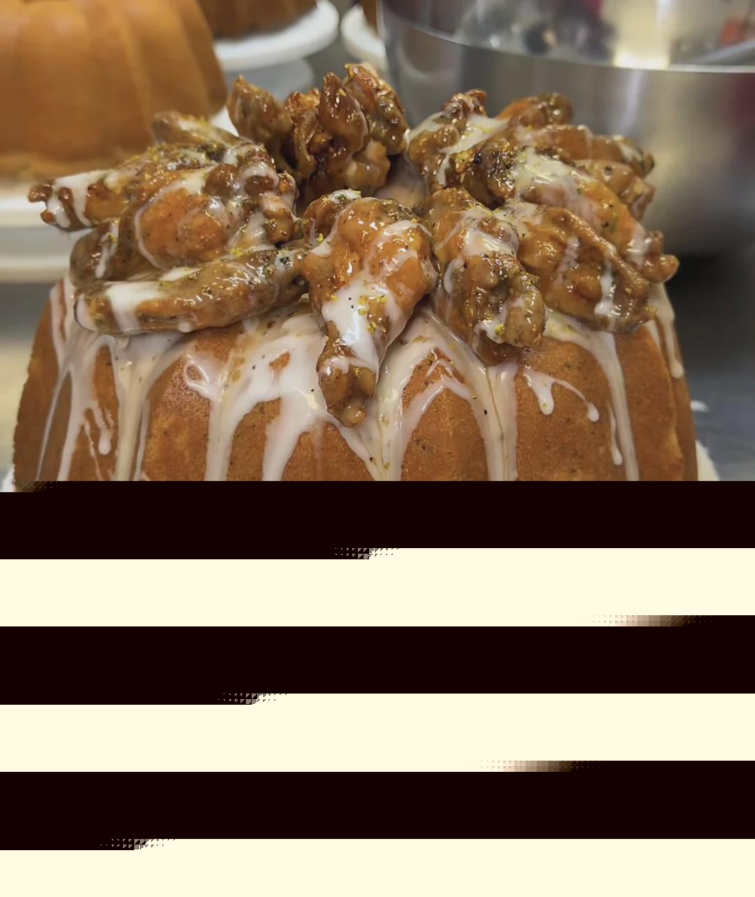 Awful Taste, But Great Execution - Lemon pepper pound cake