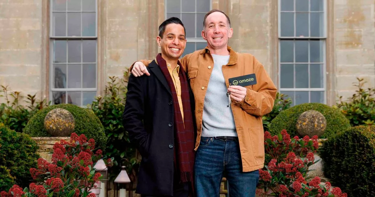Omaze house near Bath transformed into holiday let by winners