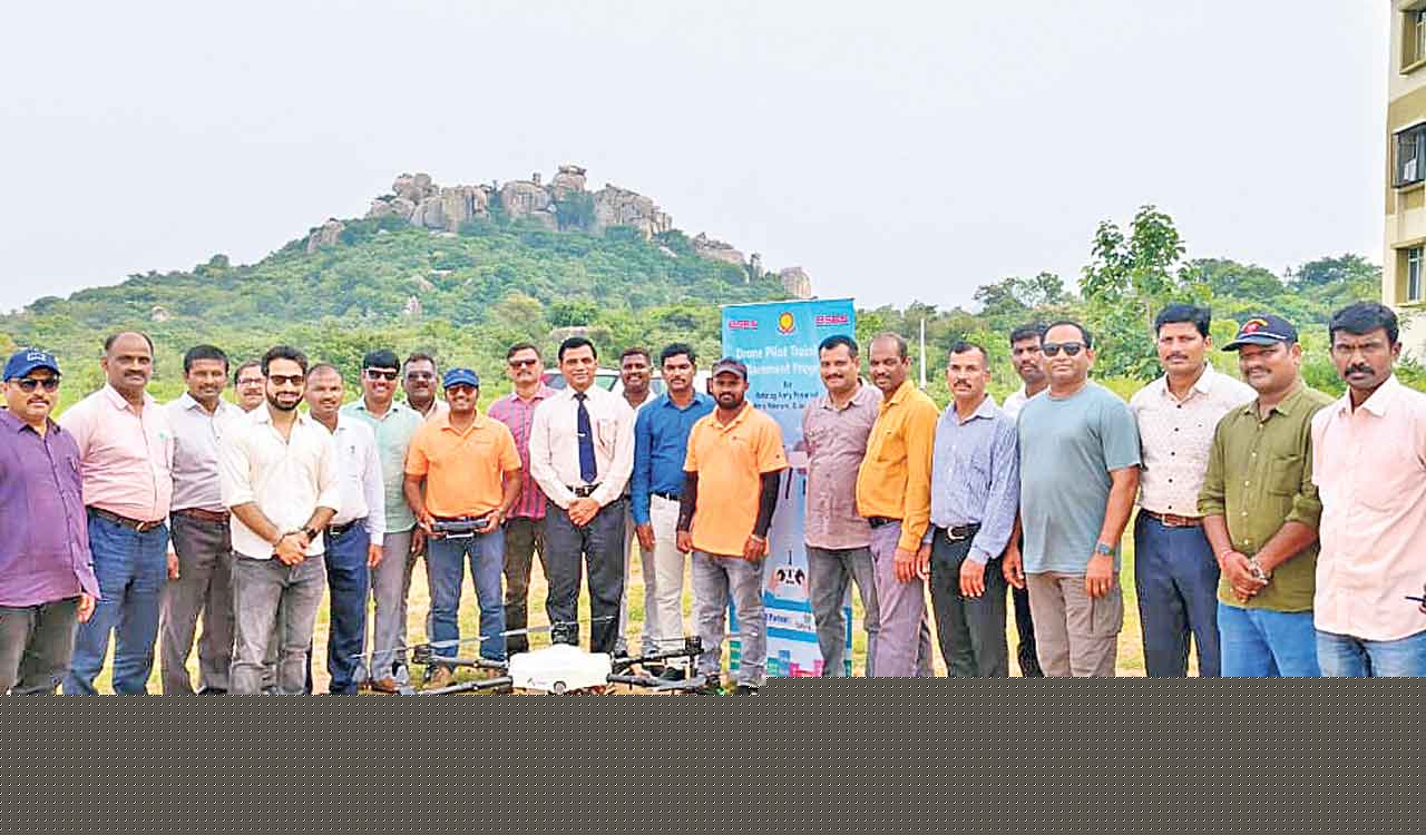 AWPO trains 32 ex-servicemen from Telangana, AP as drone pilots