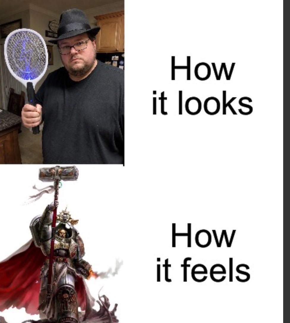 Warhammer 40,000 - M’ Power Weapon | /r/grimdank