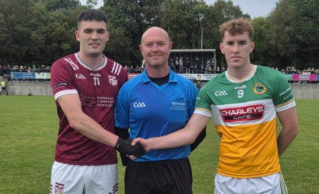 Glenswilly edge Termon at Pairc Naomh Columba