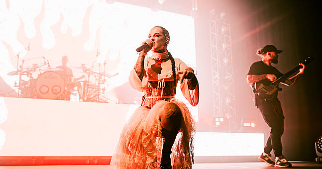 Jinjer at 3Olympia Theatre (Photos)