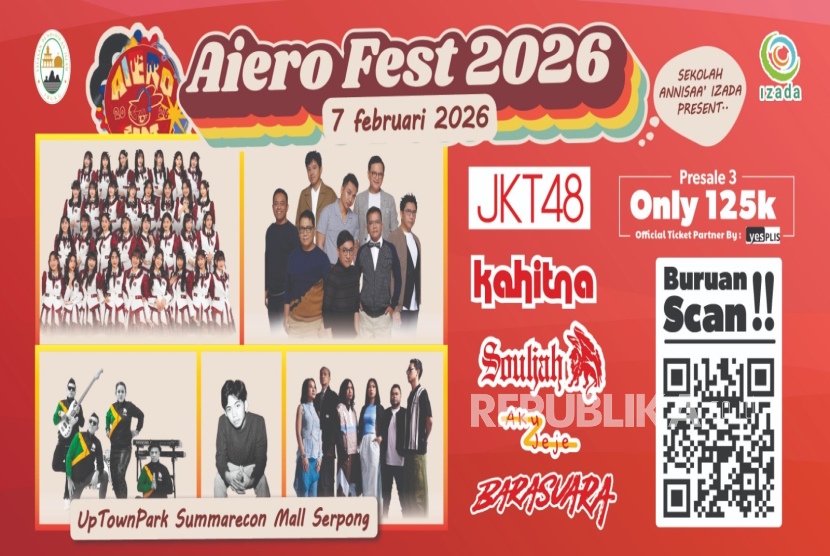 AIERO FEST 2026 Hadirkan Musisi Lintas Genre dari JKT48 Sampai Kahitna
