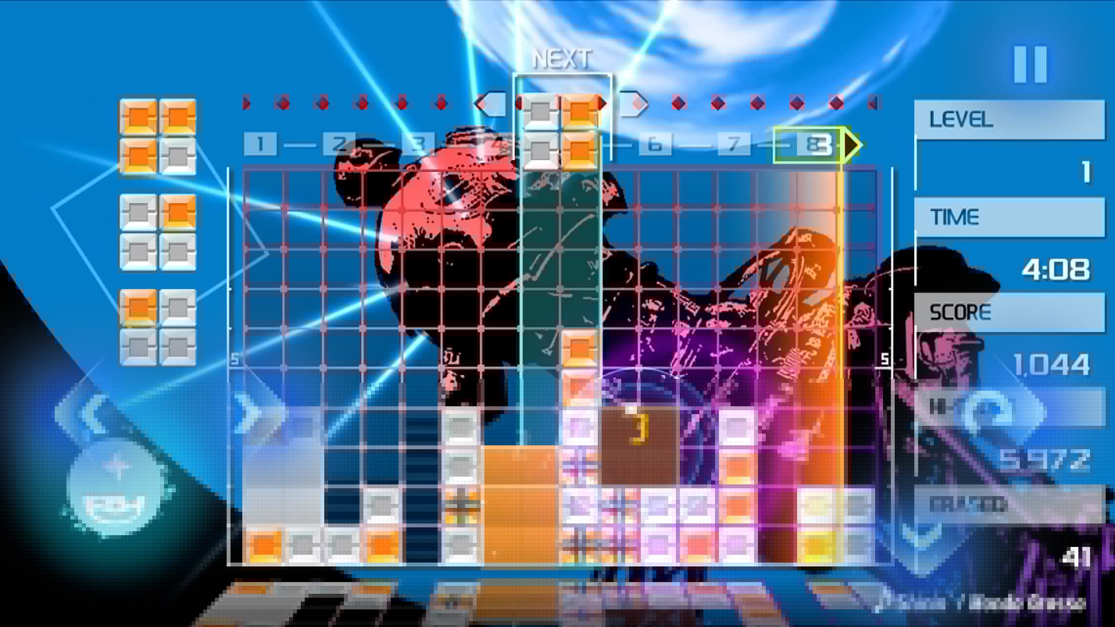 Lumines Remastered now available for iOS, Android