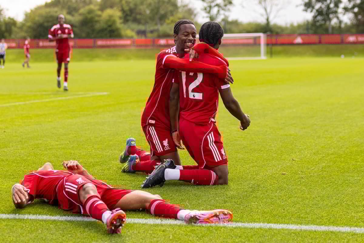 Liverpool U18s make it 20 goals in 5 games by thumping Leeds
