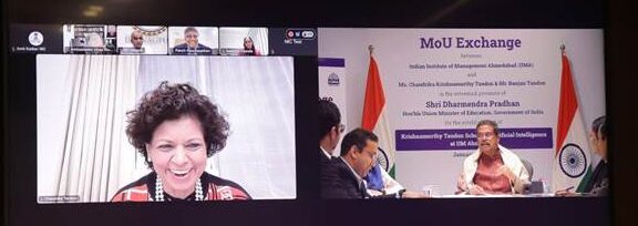 Indian American educators/entrepreneurs sign MoU with Indian Institute of Management Ahmedabad