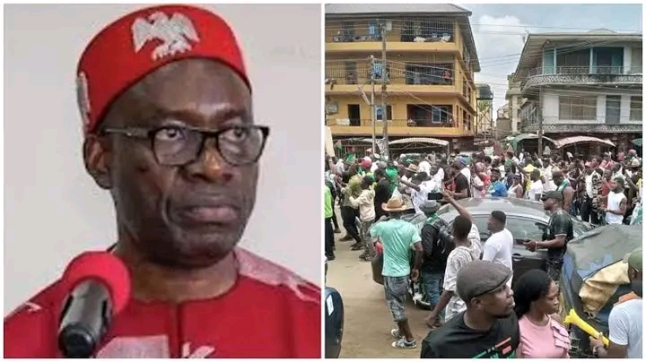 Protests Erupt At Onitsha Market Over Soludo’s One-Week Closure Order