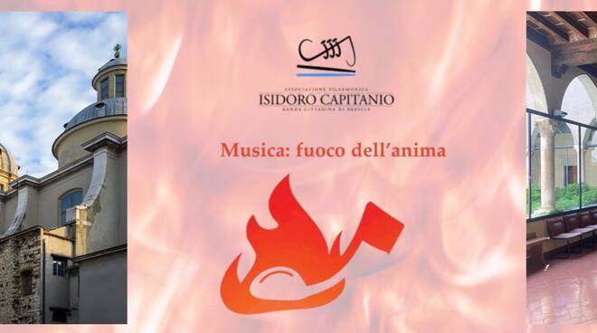 Brescia, primo appuntamento con la “Musica fuoco nell’anima” sabato 4 ottobre