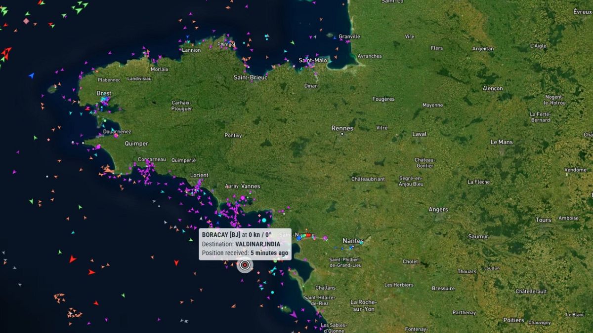 France investigating Russia-linked tanker for 'serious offences,' Macron says