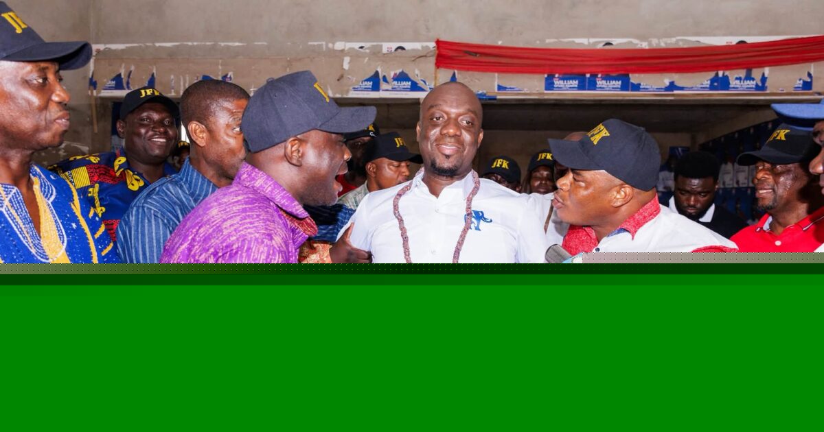 Justin Kodua Frimpong expresses gratittude to Dangme NPP executives for honouring him