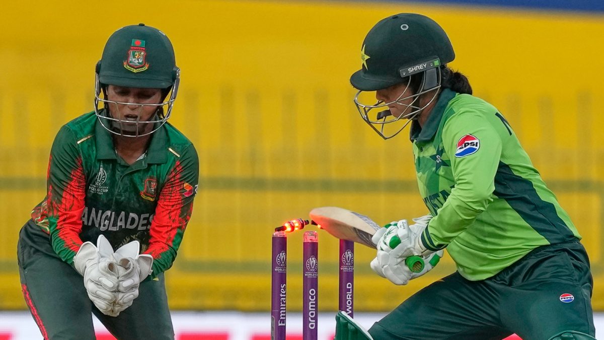 Pakistan Batter Tries Leaving The Ball But Gets Dismissed In Bizarre Fashion During World Cup | Watch