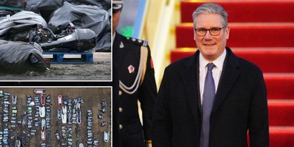 Keir Starmer set to strike new border security deal with China in fresh bid to tackle small boat crisis