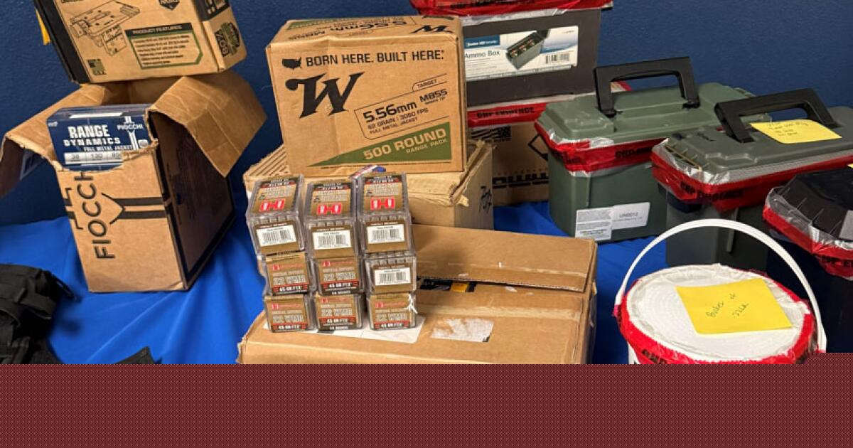 Act of road rage leads investigators to massive weapons cache, authorities say