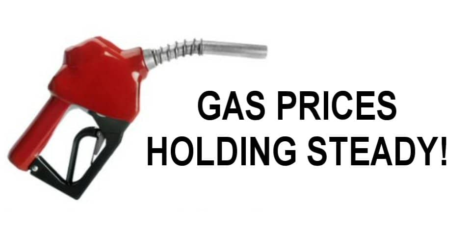 AAA: National Gas Price Average Unchanged From Last Week
