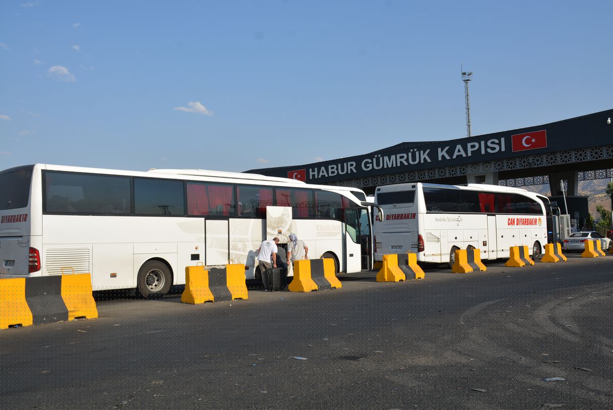 Filistin Konvoyu Habur Sınır Kapısı'na Ulaştı
