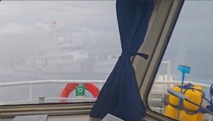 VIDEO: Philippine Sailor Injured in Chinese Water Cannon Attack Near Scarborough Shoal