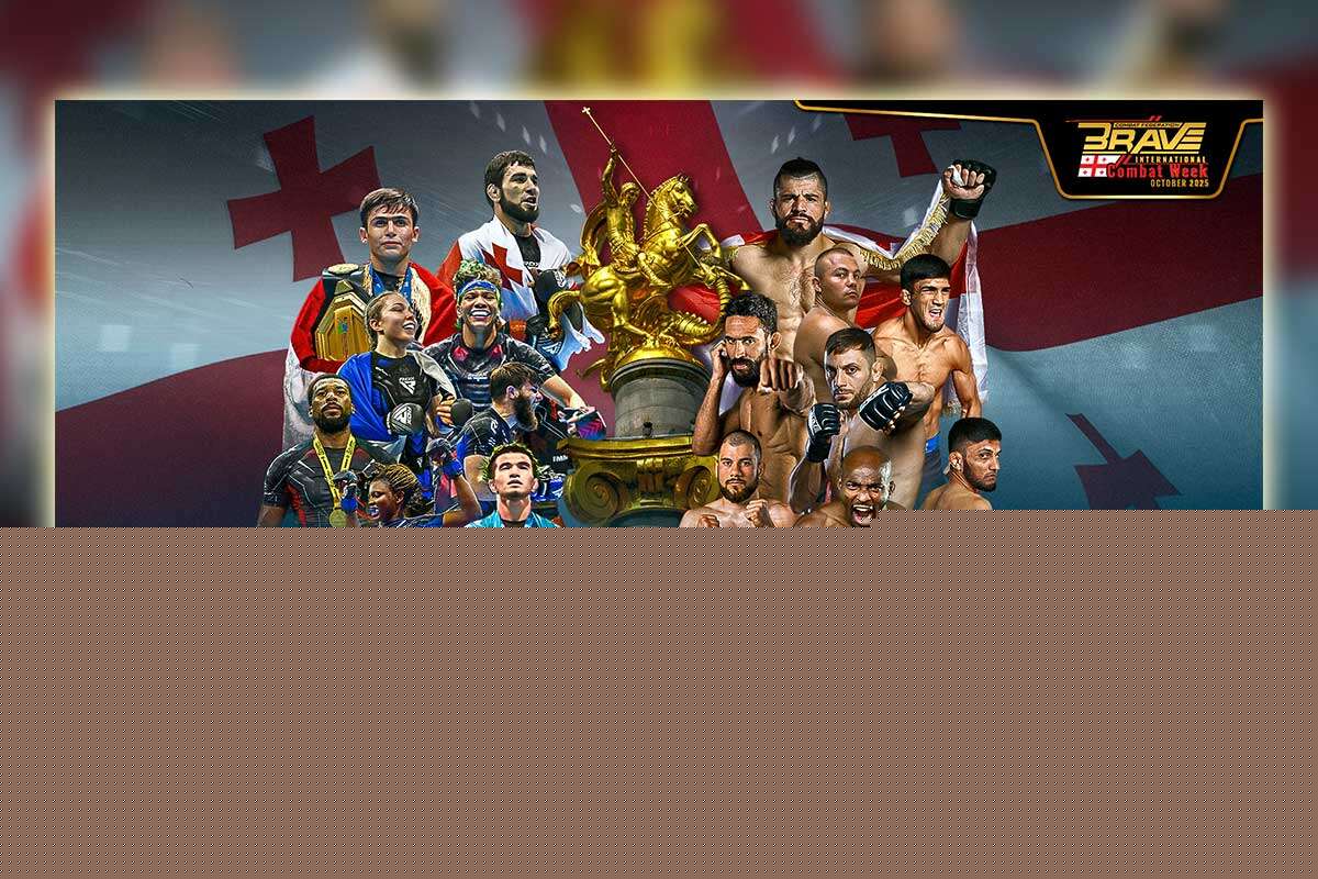 Georgia Becomes Global MMA Capital With BRAVE International Combat Week 2025
