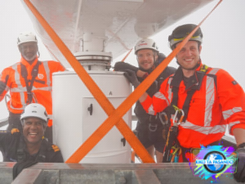 Island Governor Visits Newly Completed Mount Scenery Tower