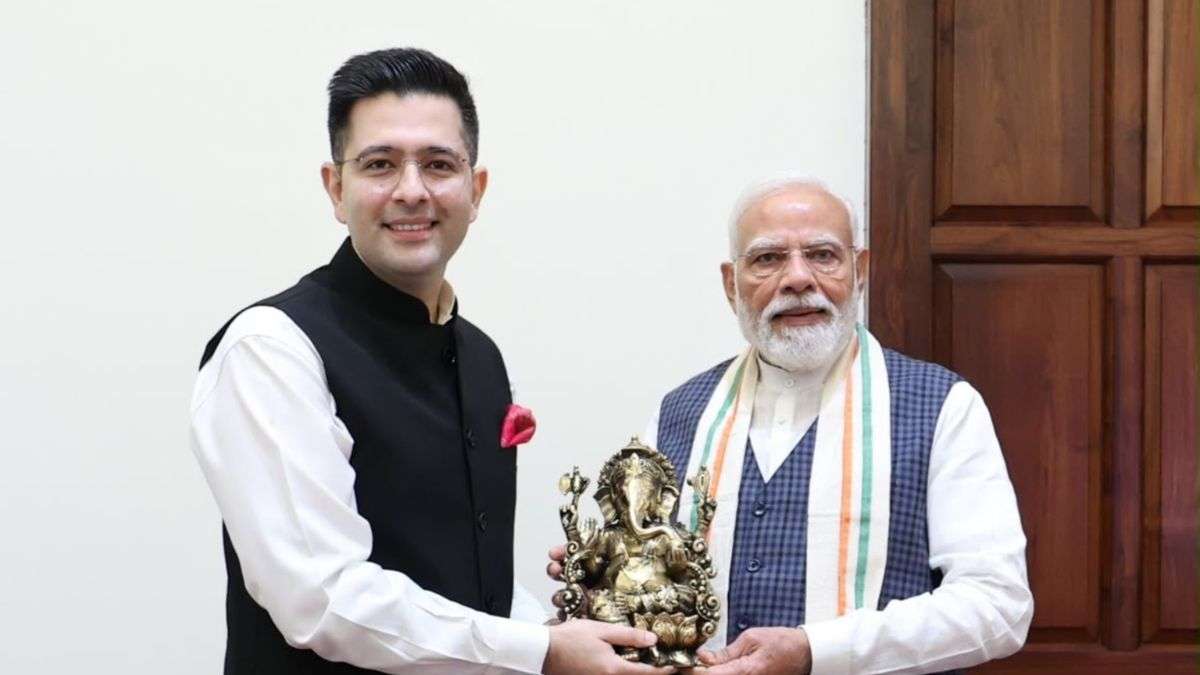 BJP MP Raghav Chadha meets PM Modi, calls interaction 'detailed and enriching'