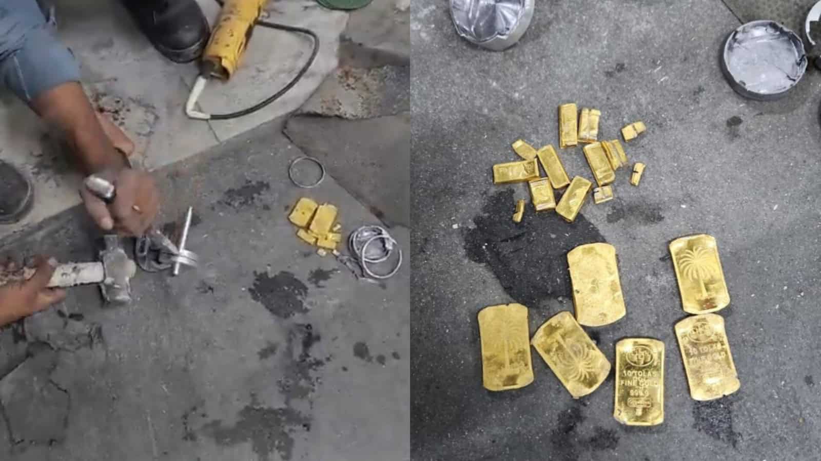 Watch: Jeddah flyer held after Delhi Customs find gold in e-scooter