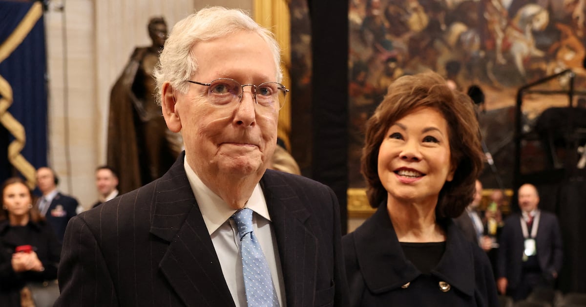 Elaine Chao Silences Critics as McConnell Questions Swirl
