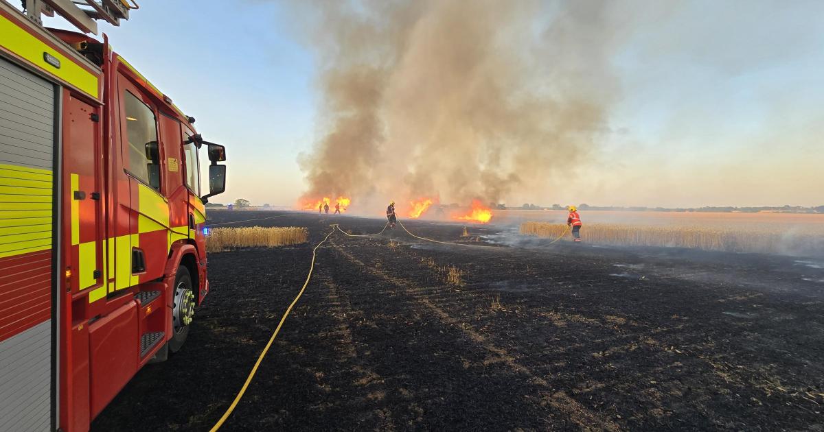 On-call Cambs firefighters praised for recent commitment