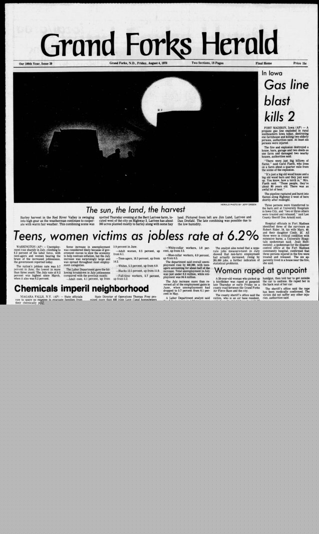 Today in History: August 4, 1978 - 2 sidewalks, bikeway, sought for new bridge