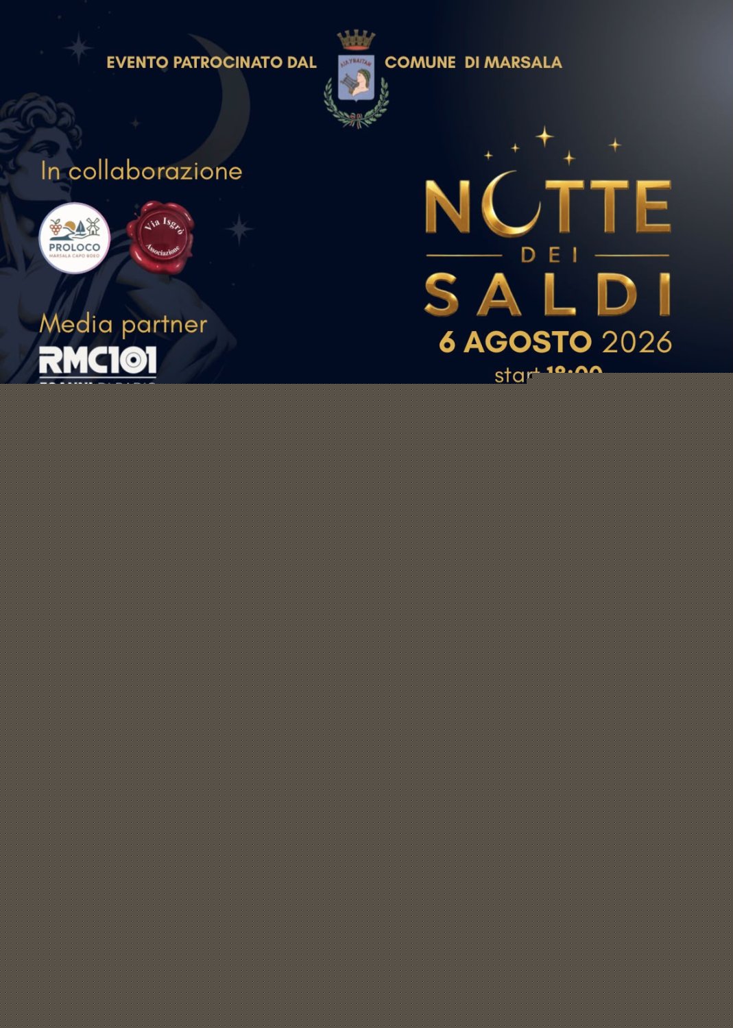 La Notte dei Saldi in diretta su Rmc101