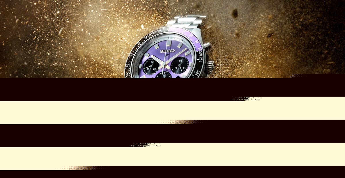 Seiko Has Released 6 Striking Purple-Dial Watches