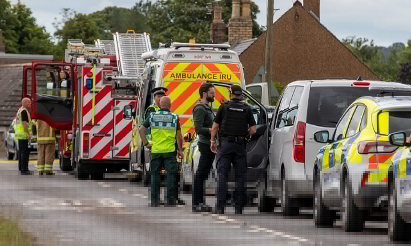 Man charged after major emergency response shuts down Angus village