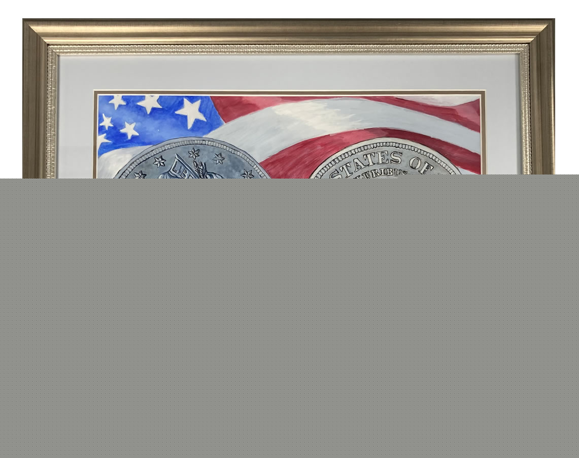 1913 Liberty Head Nickel Painting to Be Auctioned for ANA