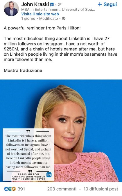/r/LinkedInLunatics / LinkedIn Lunatics - A powerful reminder