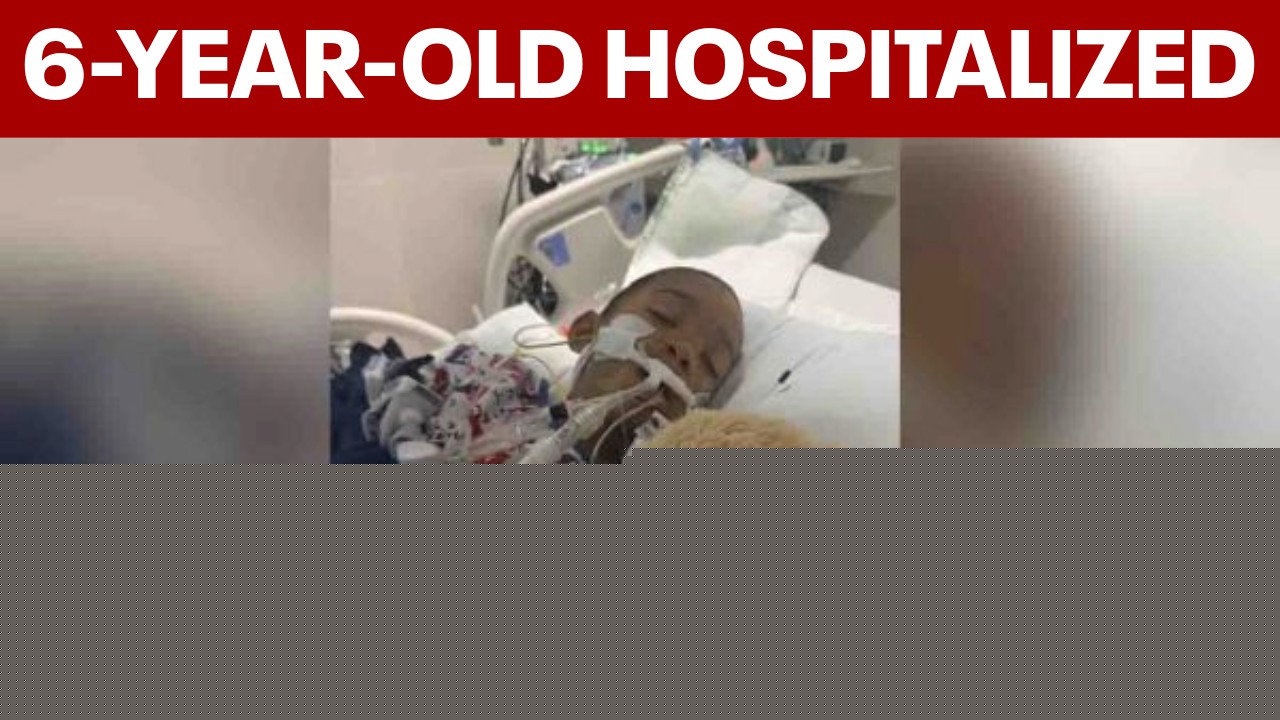 Family shares photo of 6-year-old hospitalized after camp near-drowning