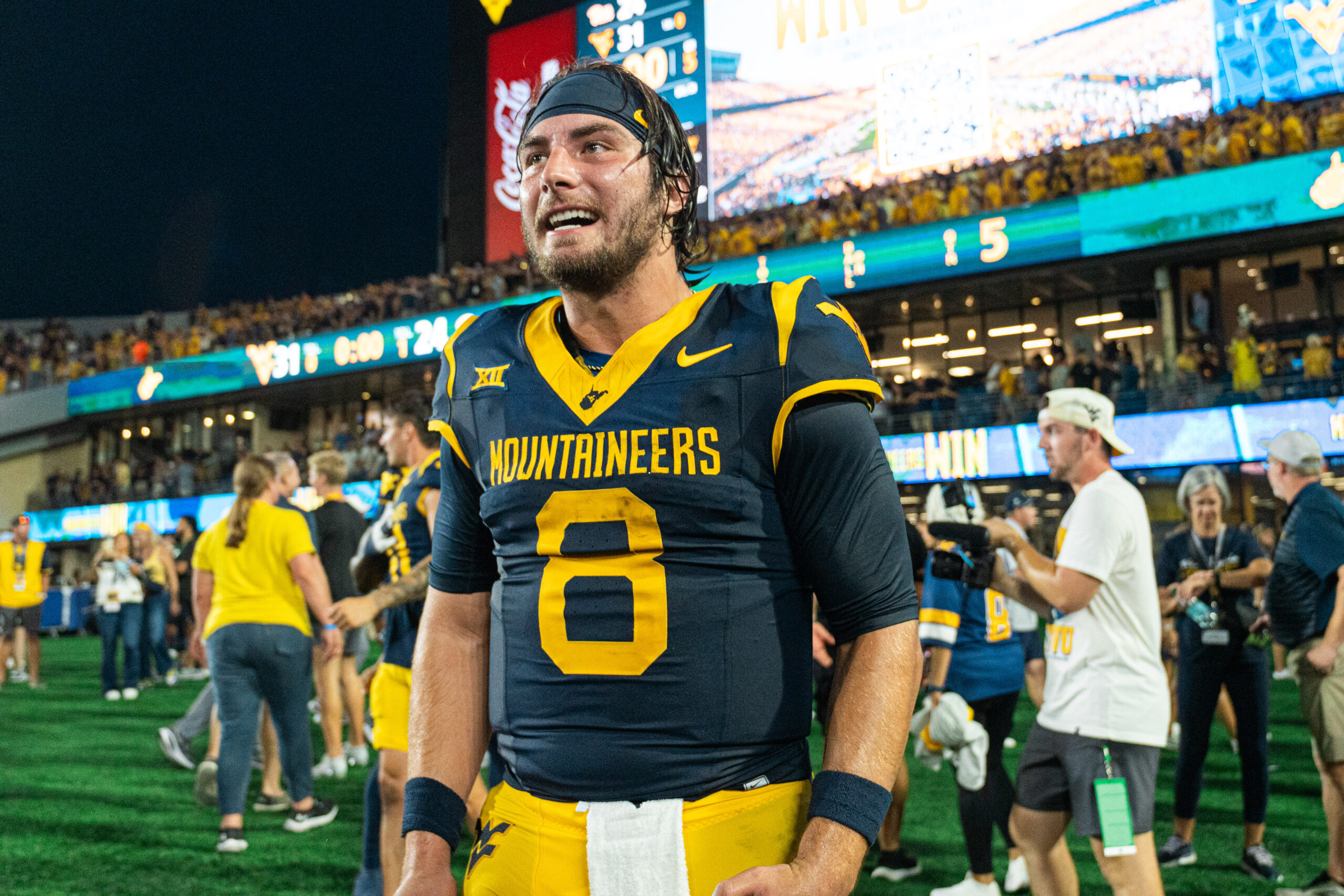 REPORT: WVU QB Nicco Marchiol to medically redshirt and enter the transfer portal at end of season