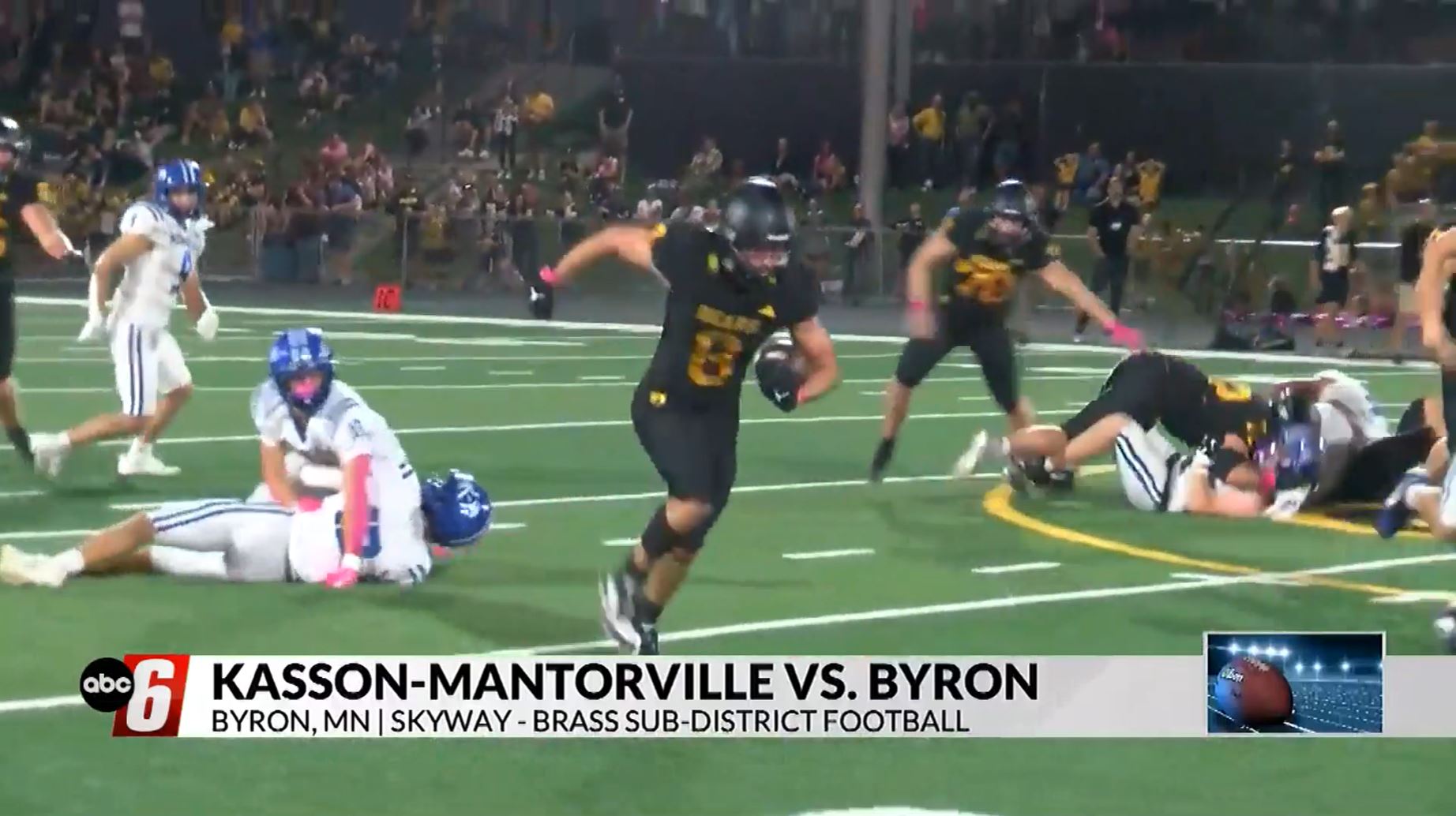 Byron FB outlasts K-M in Top-3 tilt of 4A schools, 34-20