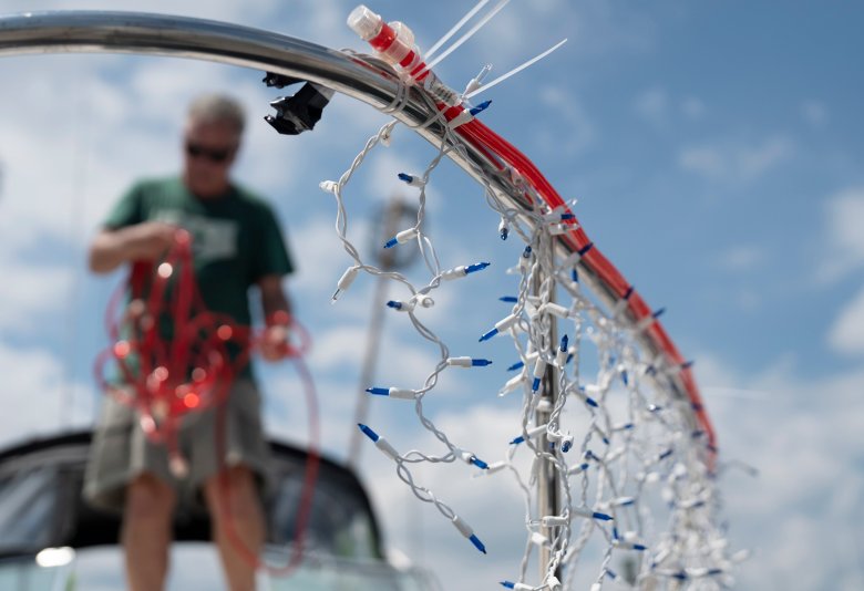 Christmas in August? Meet the man behind the Summertime Parade of Lights