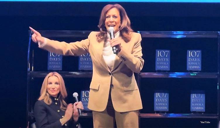 Comment on Kamala Harris Tells Los Angeles Audience It’s ‘Time to Rise Up’ by Sabrina