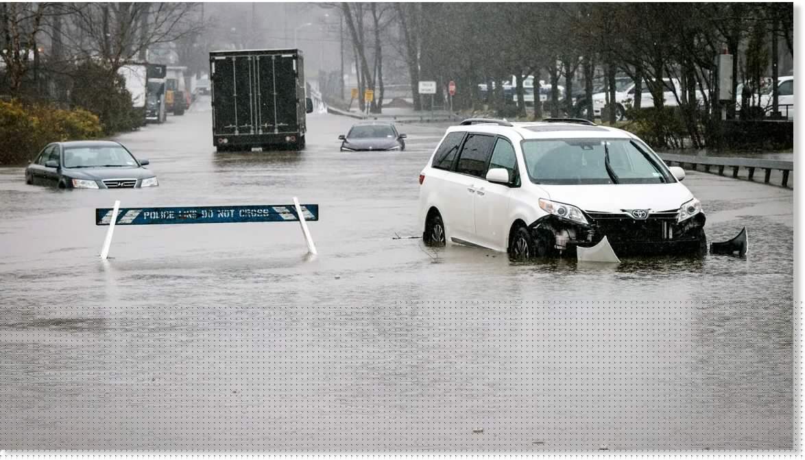 Powerful storm leaves 4 dead and causes widespread power outages in US Northeast as snow and cold temperatures sweep in