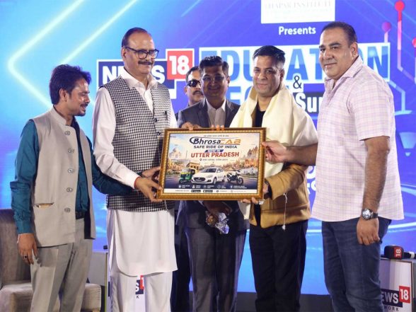 Business News | Bhrosa Cab Launches Operations in Uttar Pradesh; Deputy Chief Minister Brajesh Pathak Flags Off Services in Lucknow