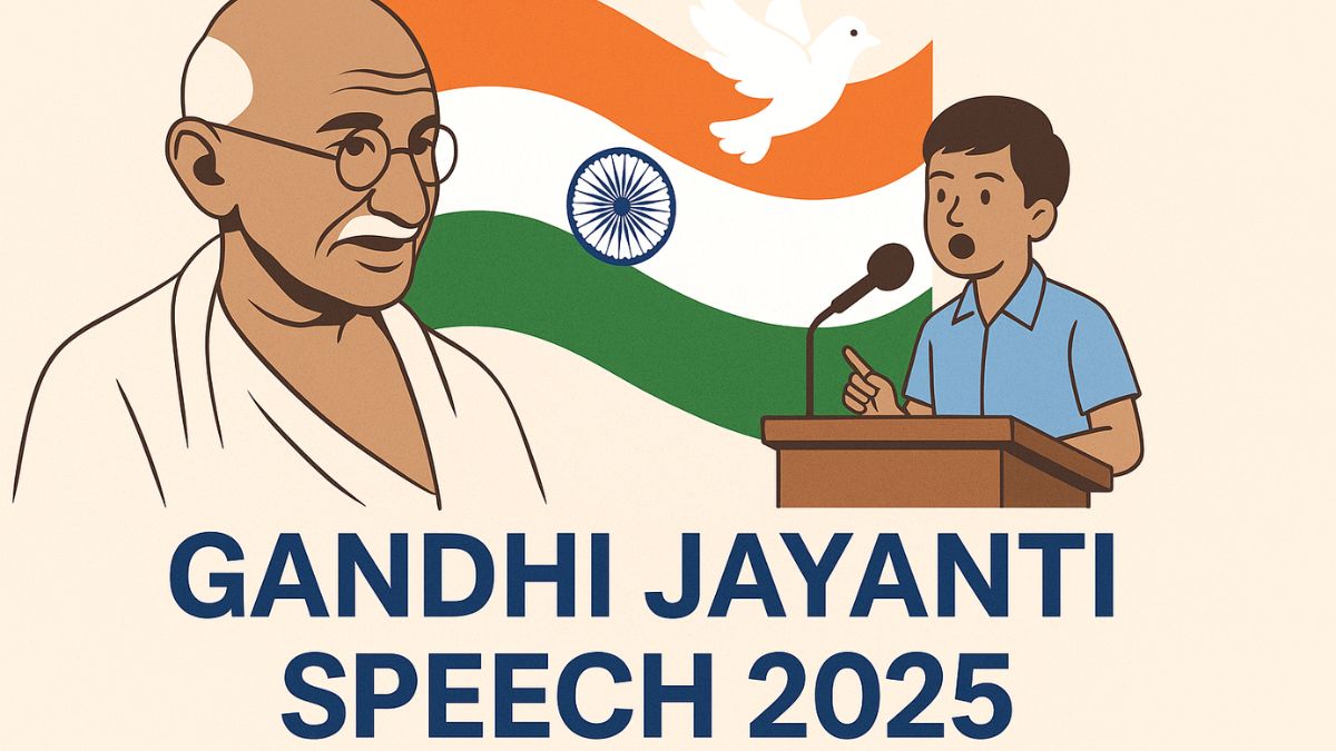Gandhi Jayanti 2025: Powerful speeches in Hindi, English, Kannada, Telugu, Marathi and Odia