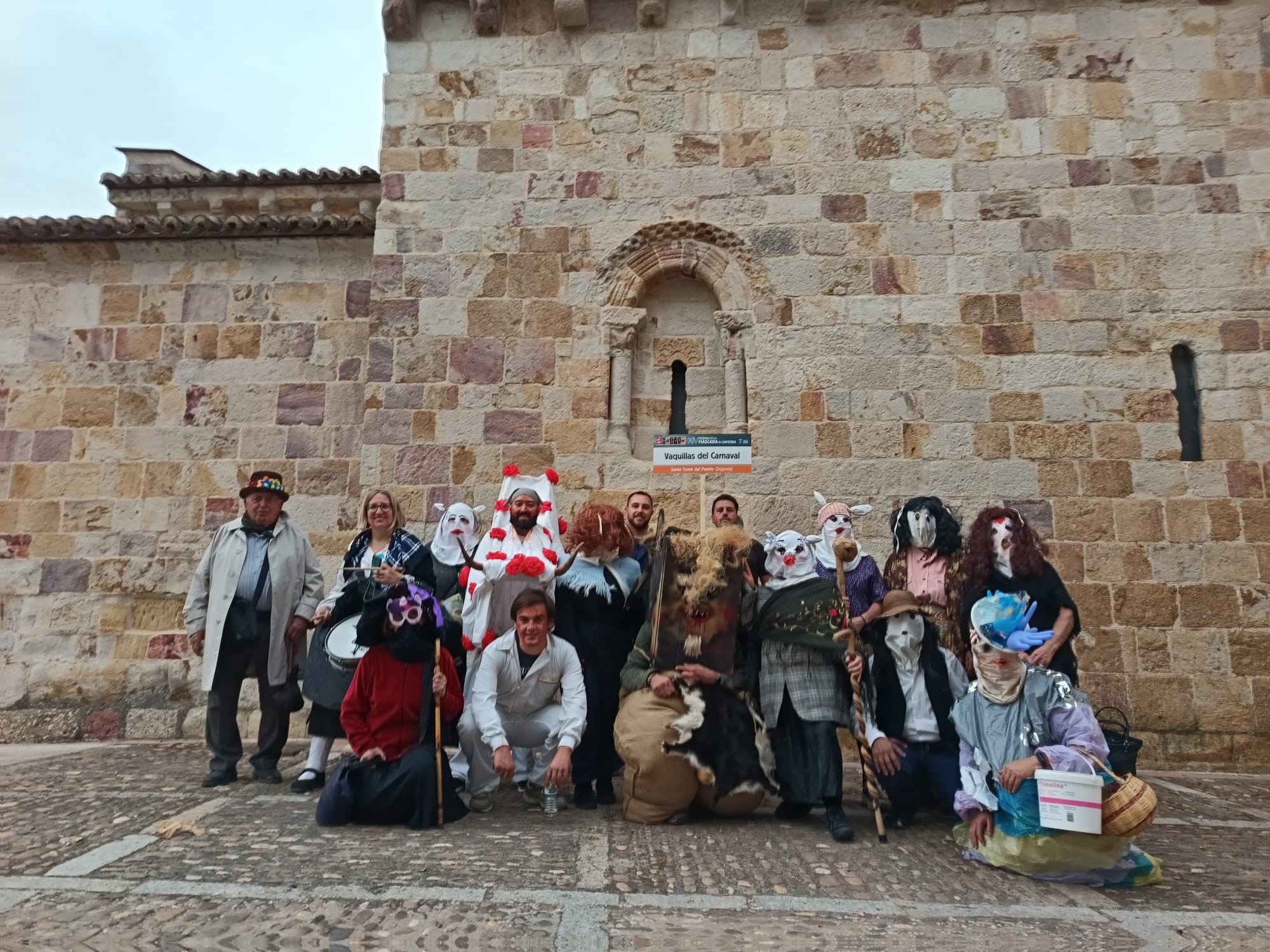Las viajeras ‘vaquillas de Carnaval’ segovianas