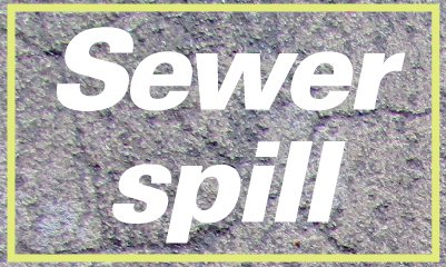 Forsyth County government reports sewer spill
