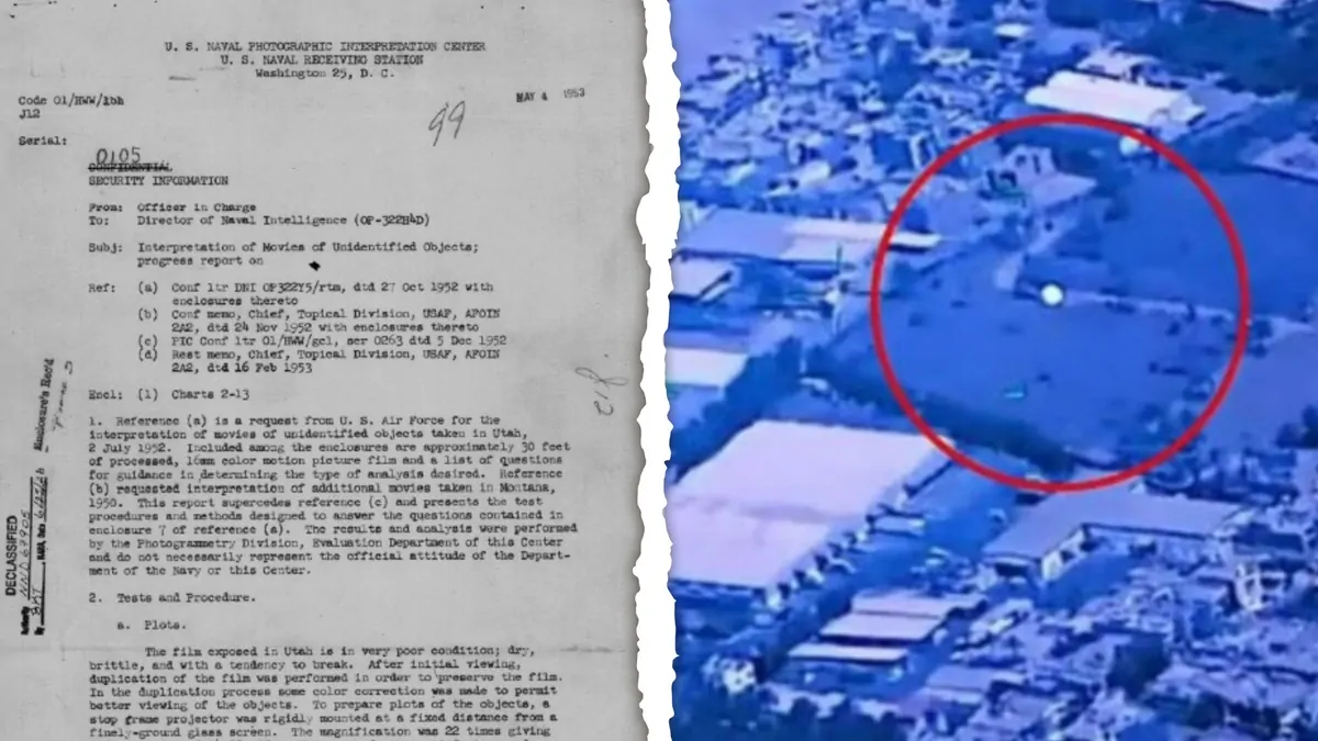 Pentagon releases wild new files detailing reports and images of UFO encounters