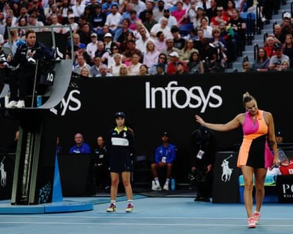 Sabalenka unleashes power to rumble over Svitolina into Australian Open final